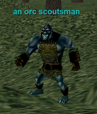 an orc scoutsman