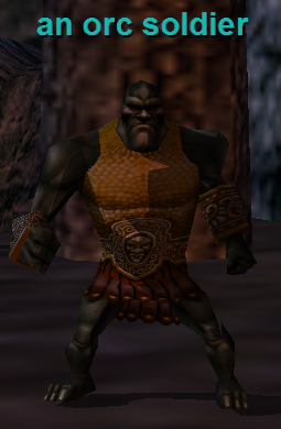 an orc soldier