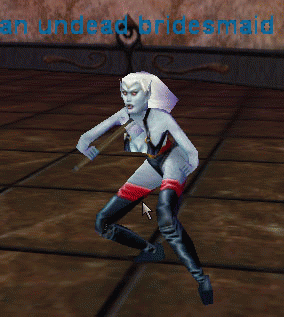 an undead bridesmaid