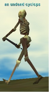 an undead cyclops