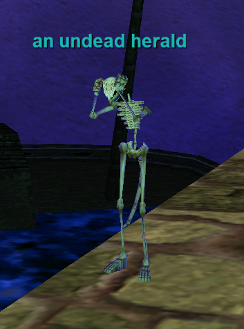 an undead herald