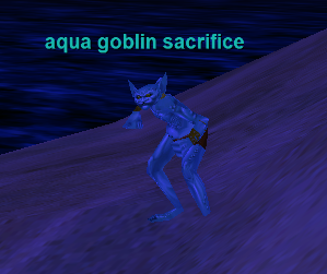 aqua goblin sacrifice