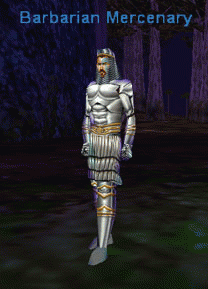 a barbarian mercenary
