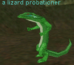 a lizard probationer