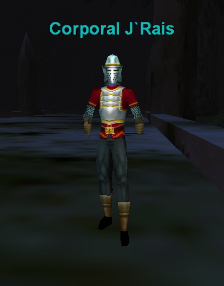 Corporal J`Rais