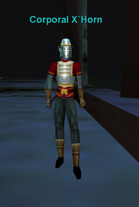 Corporal X`Horn