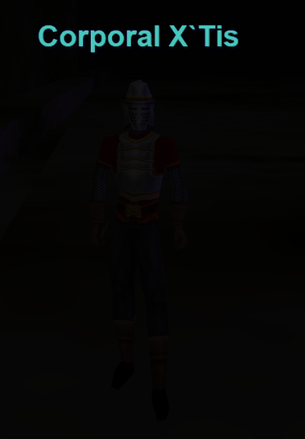 Corporal X`Tis
