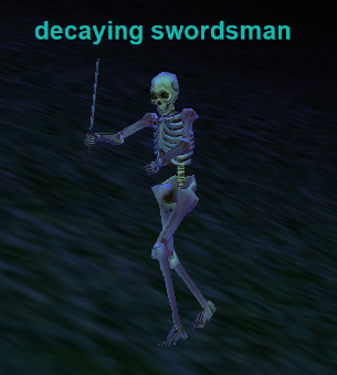 decaying swordsman