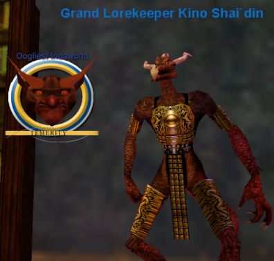 Grand Lorekeeper Kino Shai`din