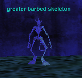 greater barbed skeleton