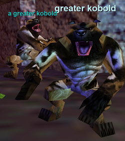 a greater kobold / greater kobold