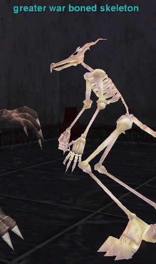 greater war boned skeleton