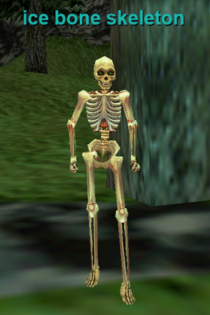 ice bone skeleton