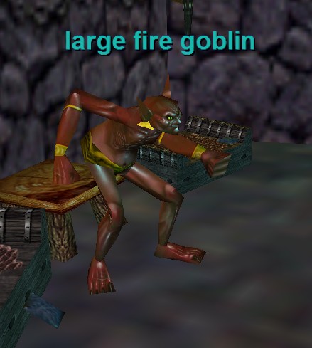 large fire goblin