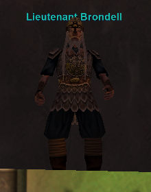 Lieutenant Brondell
