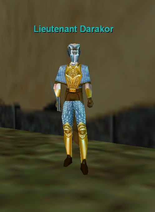 Lieutenant Darakor