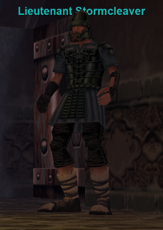 Lieutenant Stormcleaver