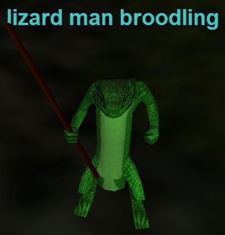 lizard man broodling