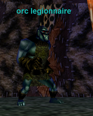 an orc legionnaire