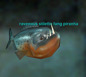 ravenous stiletto fang piranha