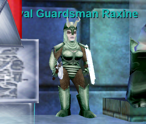 Royal Guardsman Raxine