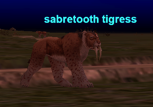sabretooth tigress