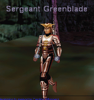 Sergeant Greenblade