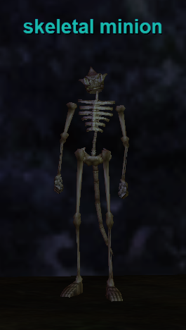 skeletal minion