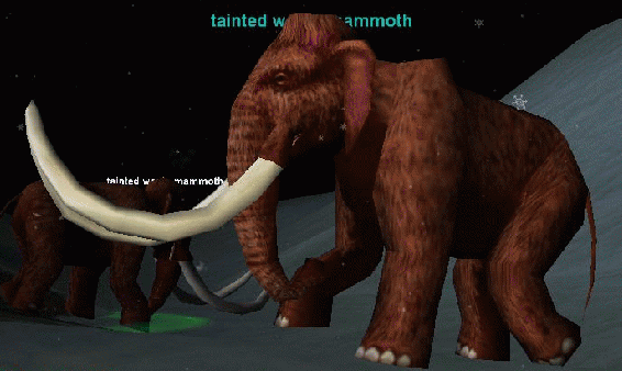 Tainted wooly mammoth