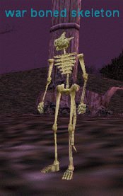 war boned skeleton