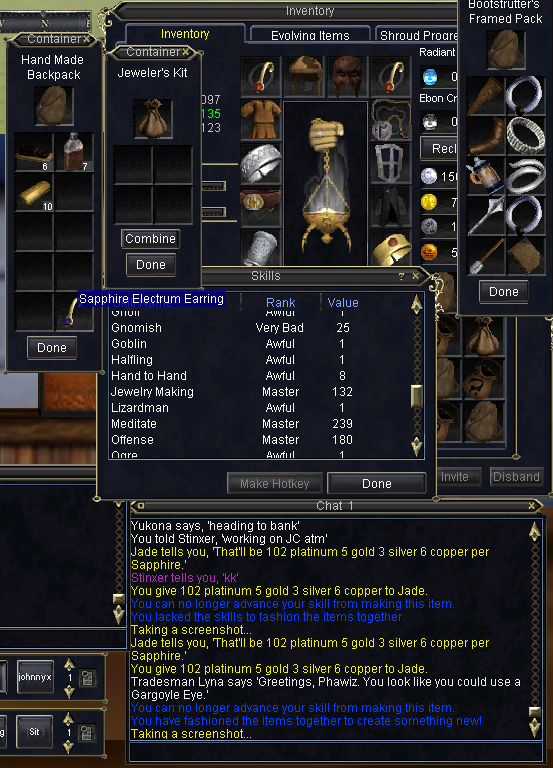 Sapphire electrum earring trivial.png