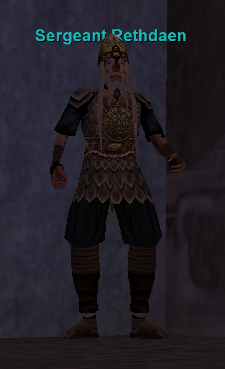 Sergeant Rethdaen
