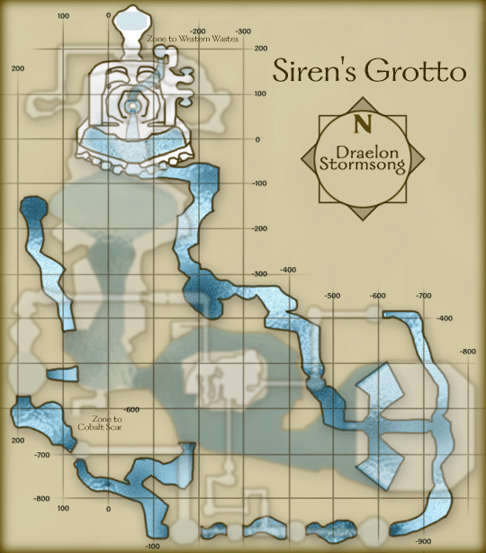 Second Map of Siren's Grotto