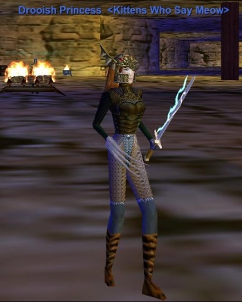 Funny, she doesn't look Druish