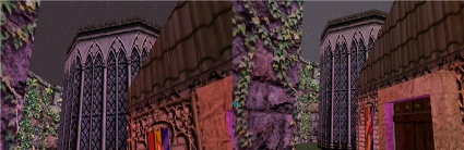 Poor Mage tower upscale left and new 4X HD right