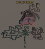 "3D" Map of Temple of Veeshan