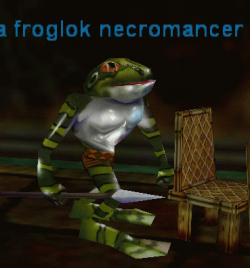 a froglok necromancer