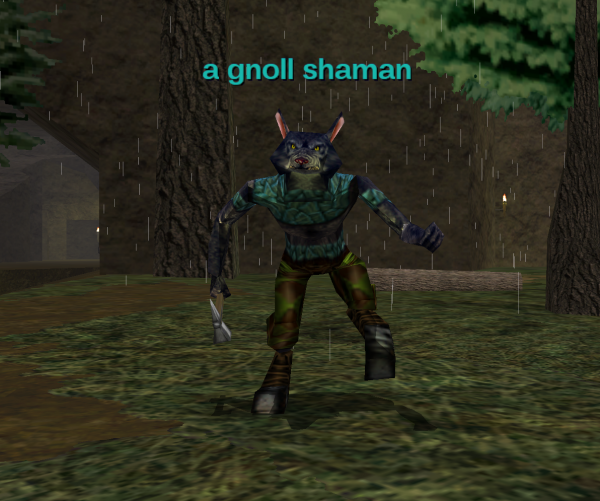 A gnoll shaman