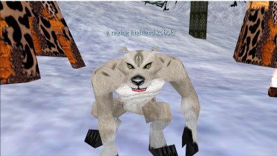 a raging highland kobold