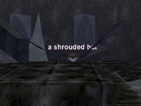 a shrouded bat