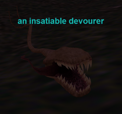 an insatiable devourer