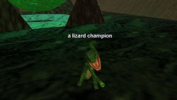 a lizard champion