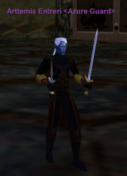  Priceless Velium Warsword held in offhand.